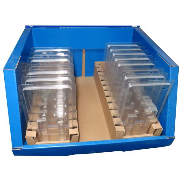 Cardboard Dump Bin Display