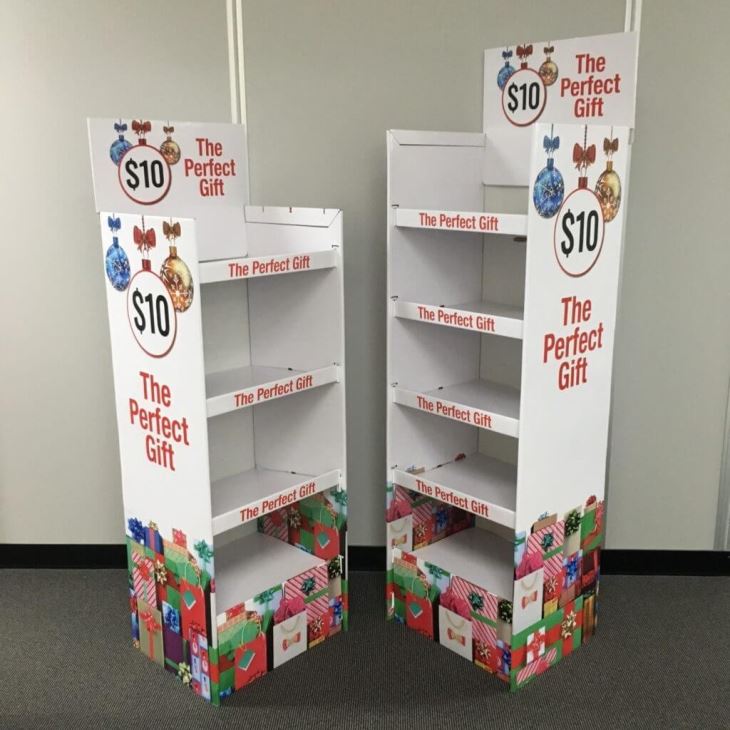 Eco-Friendly Portable Strong STRUCTURE Fast Assembled Pallet Dispaly Stand