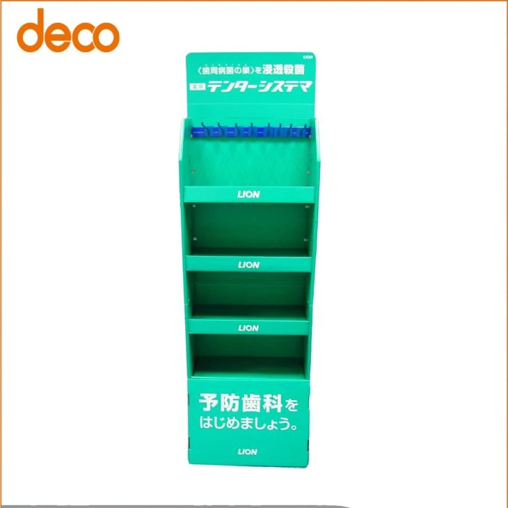 Eco-Friendly Portable Strong STRUCTURE Fast Assembled Pallet Dispaly Stand